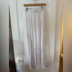 NWOT SO White Maxi Skirt